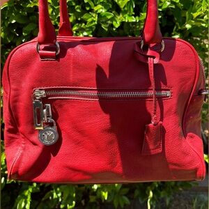 ❤️ Authentic Red Michael Kors Handbag
